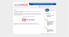Desktop Screenshot of kliimameister.ee